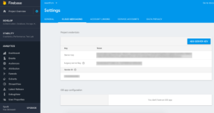 Fire Base Settings