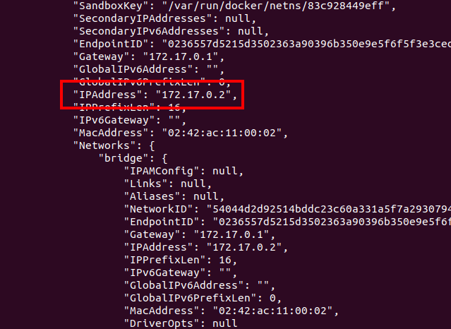 IP Address information