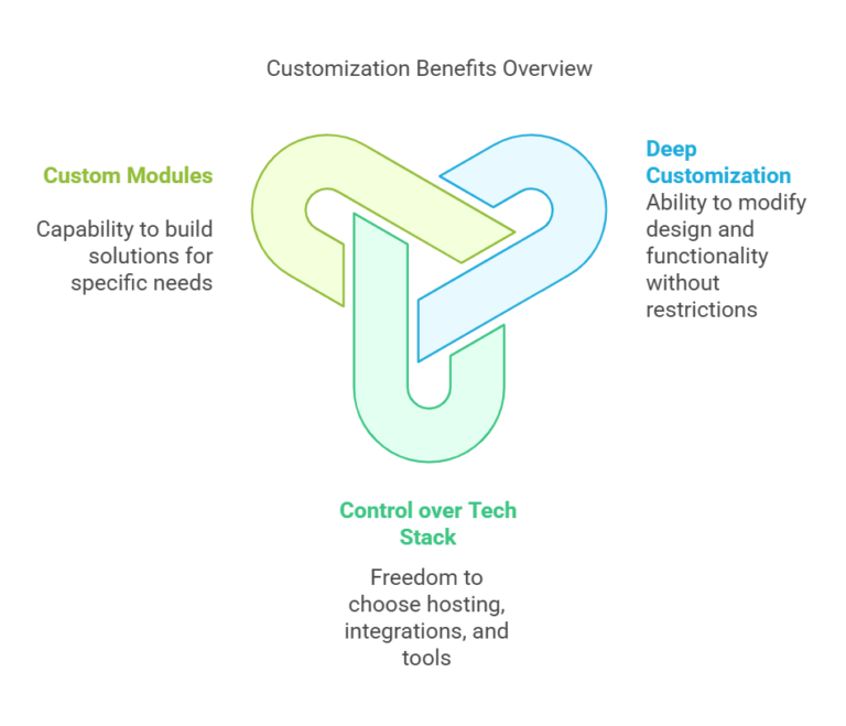 customisation benefits of shopware