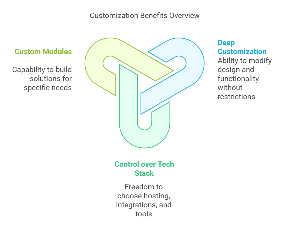 customisation benefits of shopware