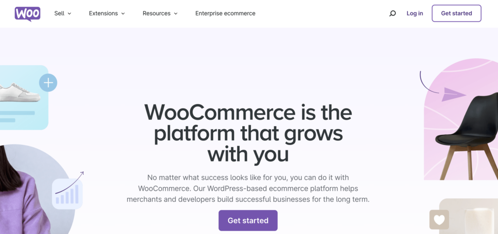 woocommerce homepage view