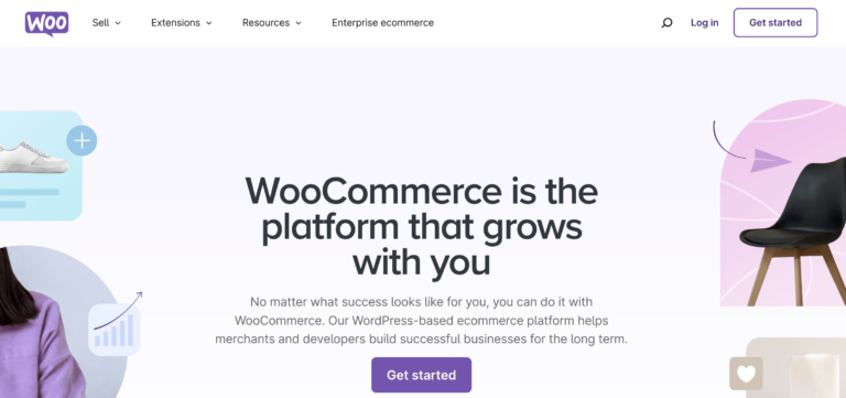 woocommerce homepage view