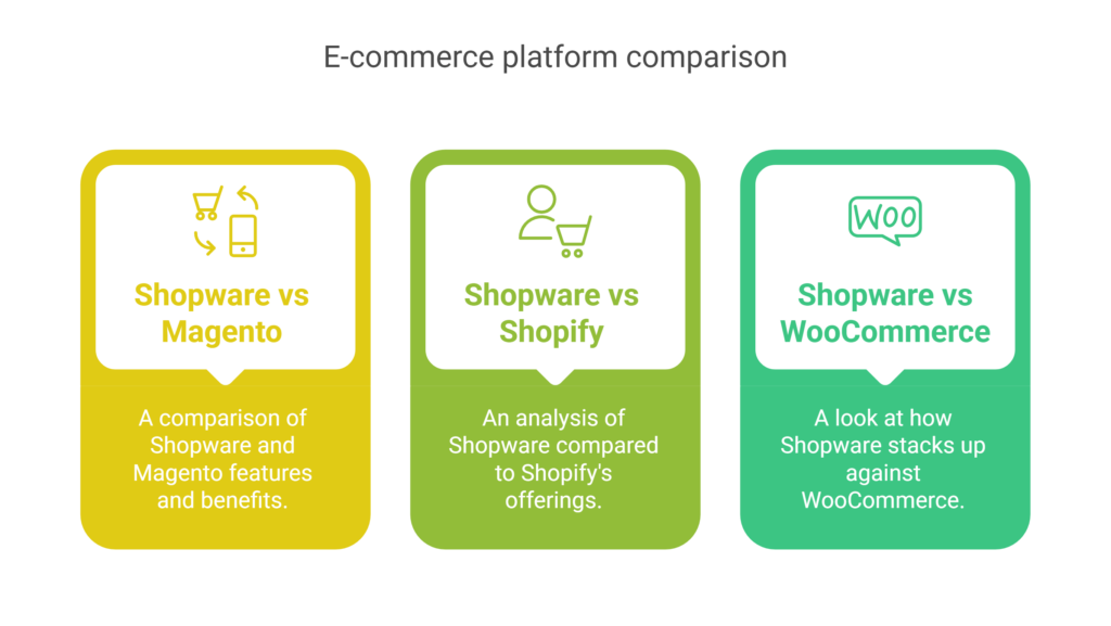 E-commerce platform comparison