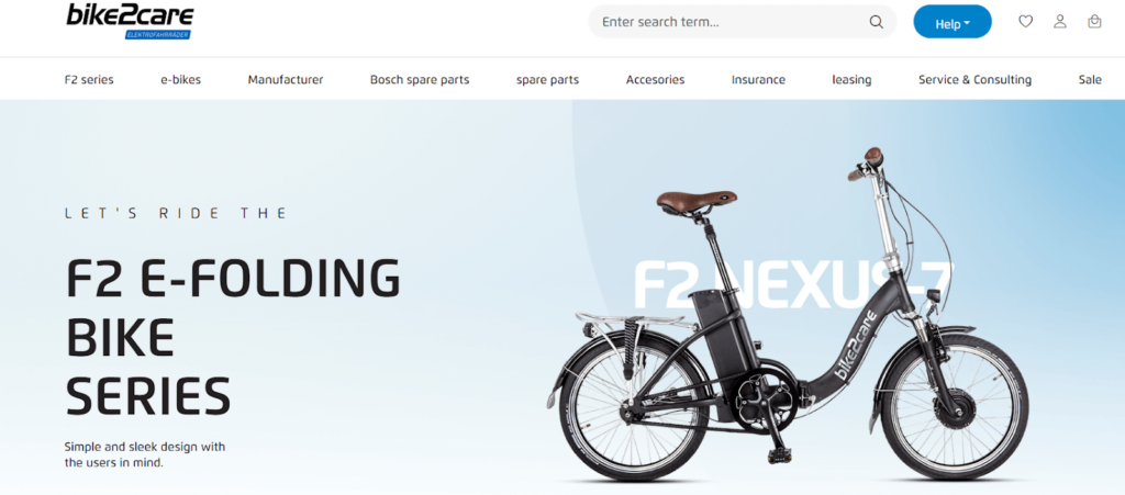shopware store bike 2care