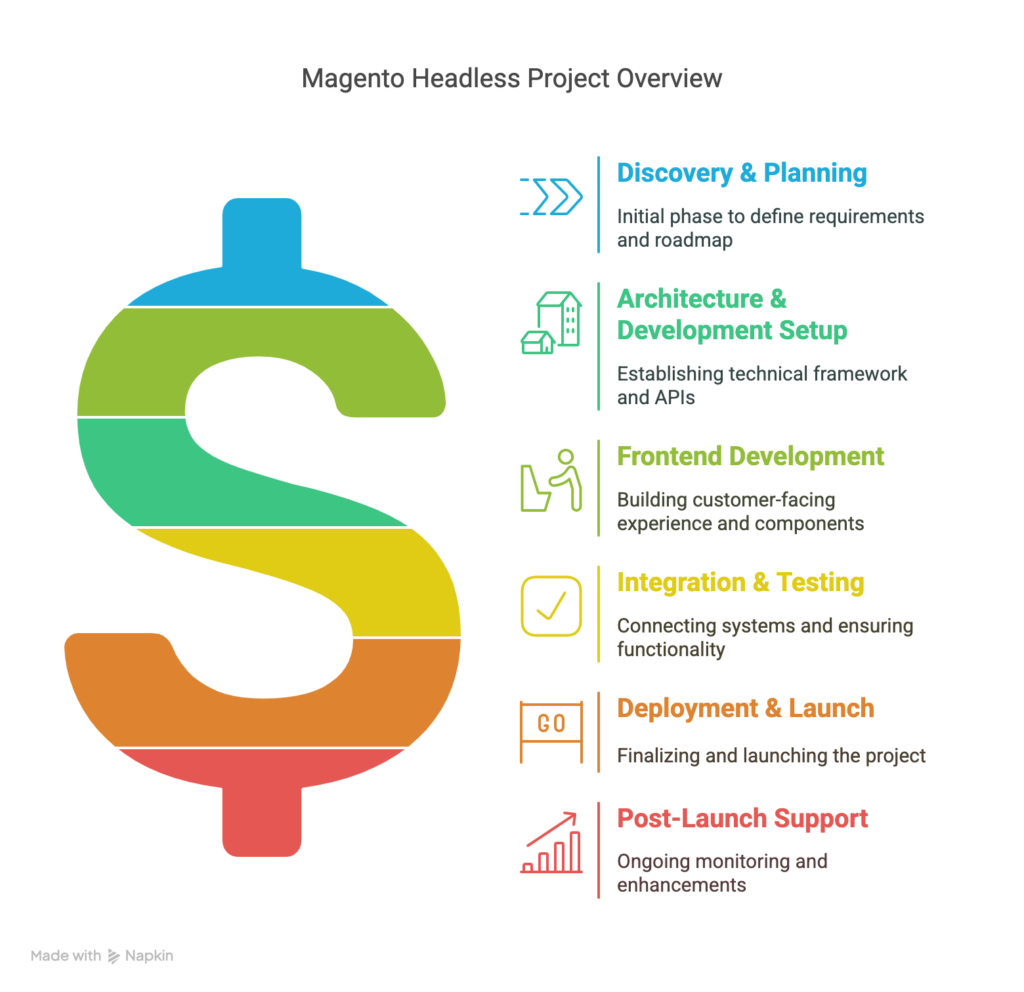 Magento headless project