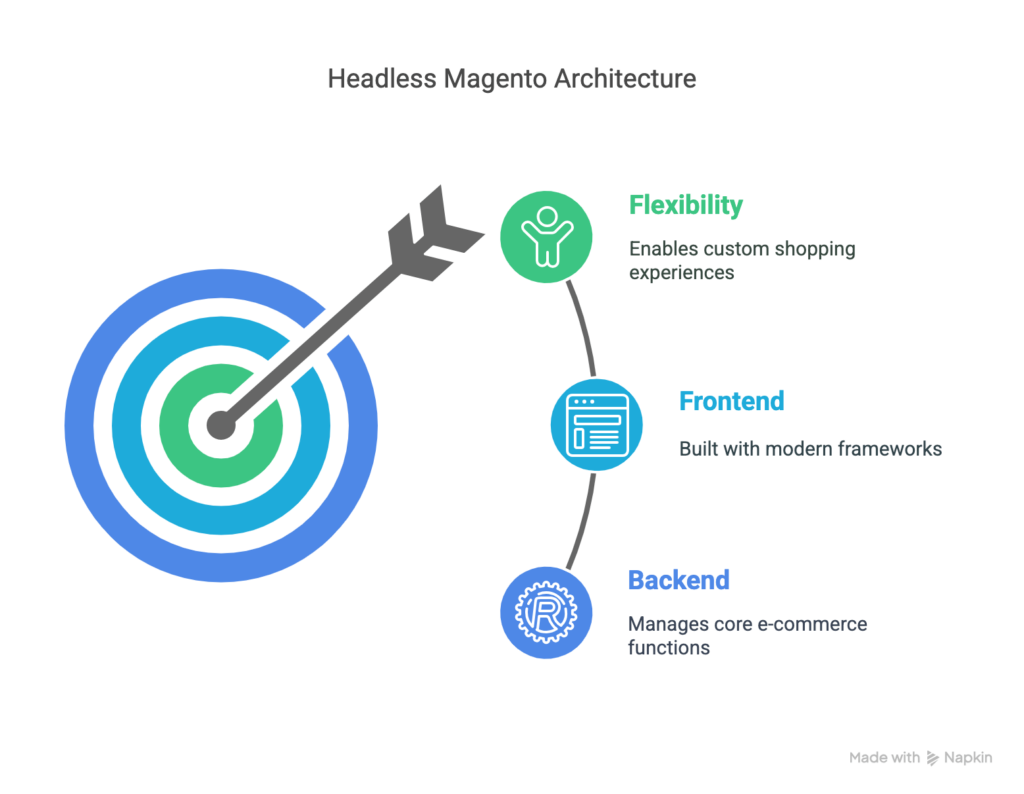 Headless Magento architecture 