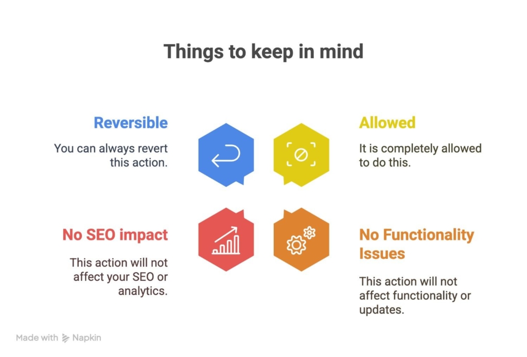 Things to keep in mind