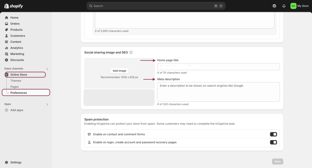 Shopify SEO