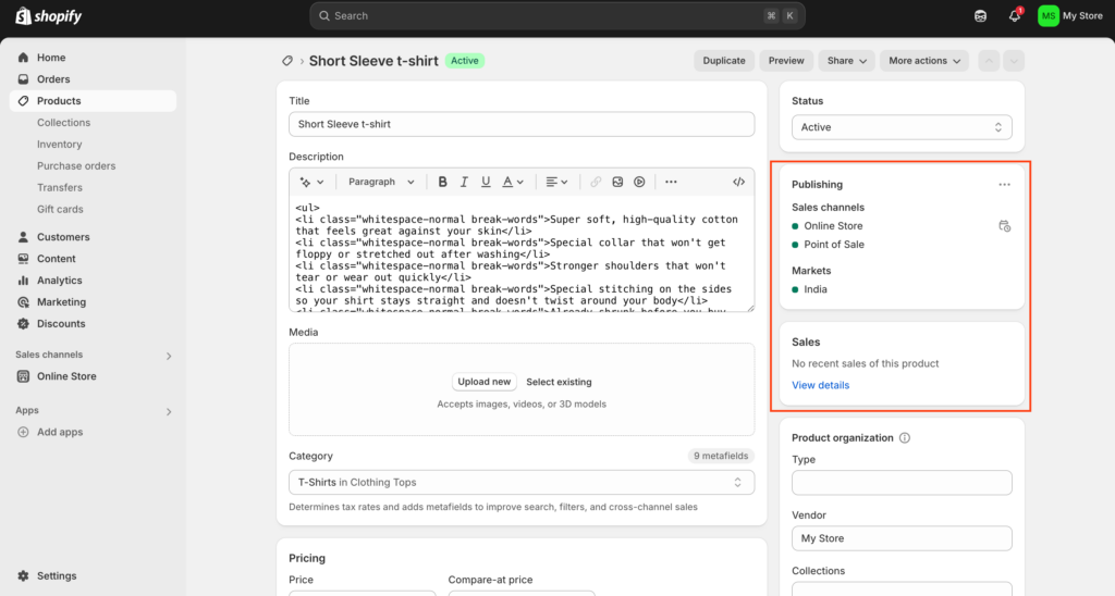 shopify sales channel