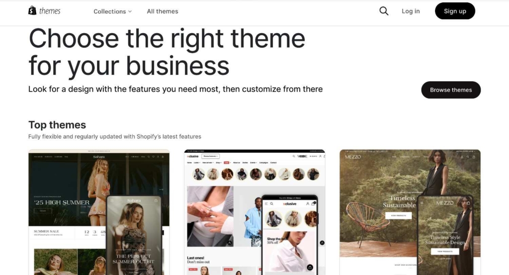 shopify themes