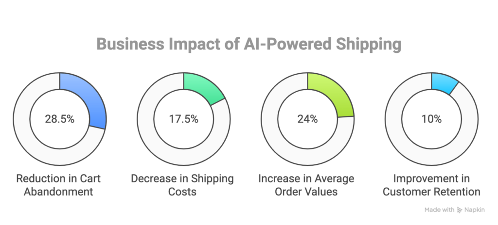 Business immpact of ai-powered shipping