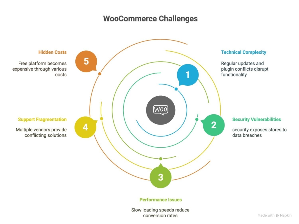 WooCommerce challenges