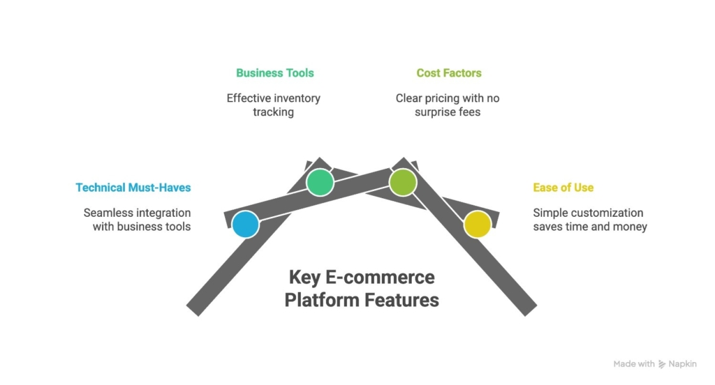 e-commerce features required for store