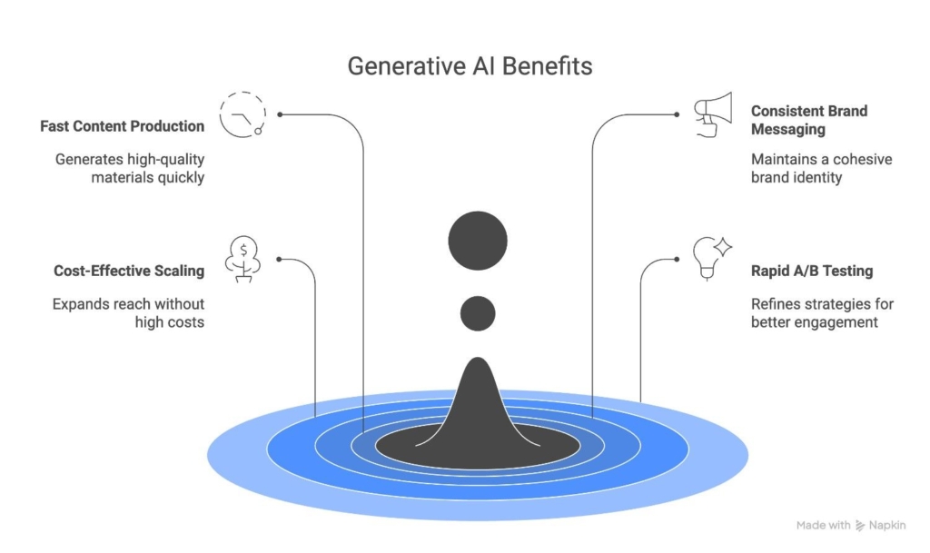 four main benefits of generative ai