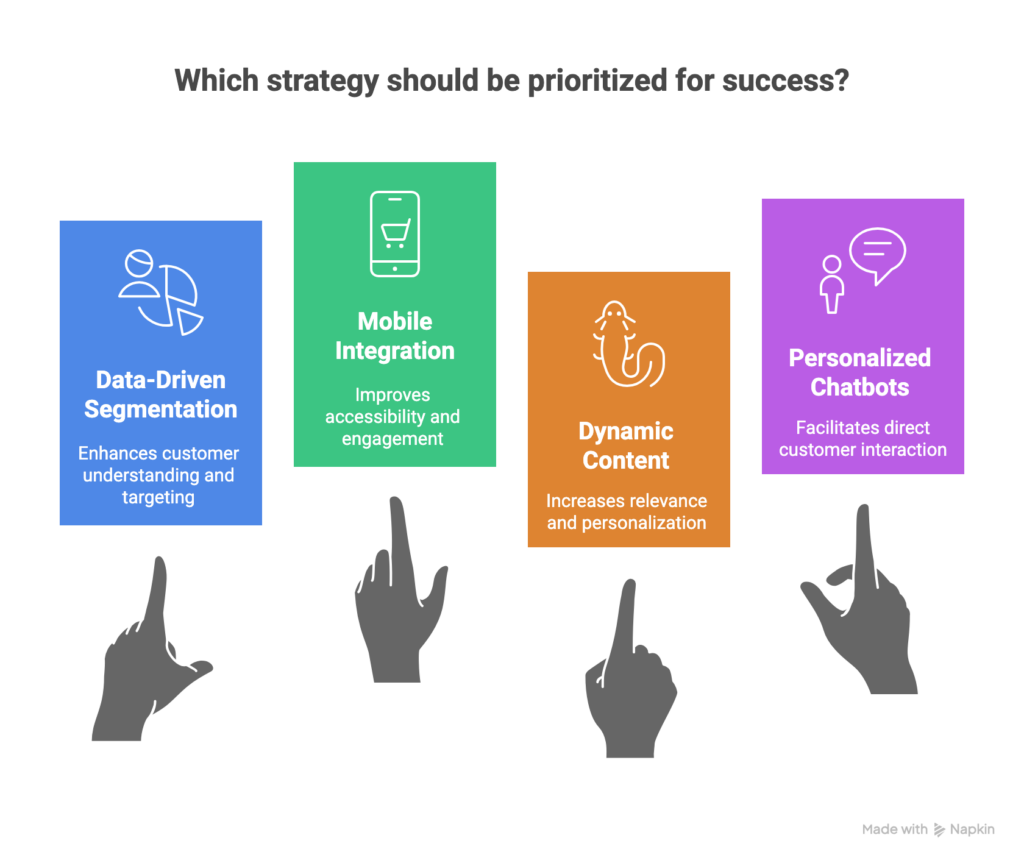 Which strategy should be prioritized for success?