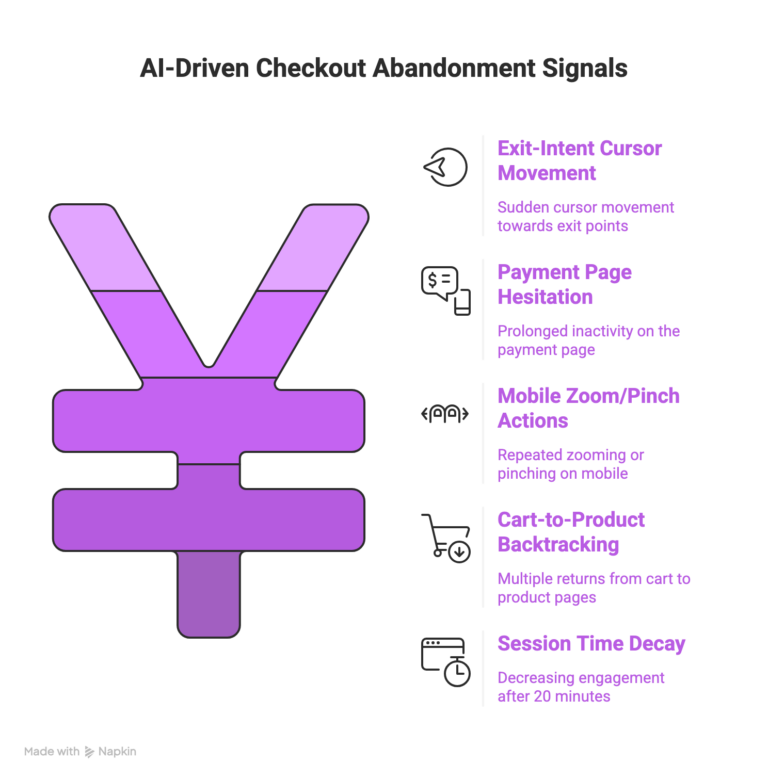 AI-Driven Checkout Abandonment Signals