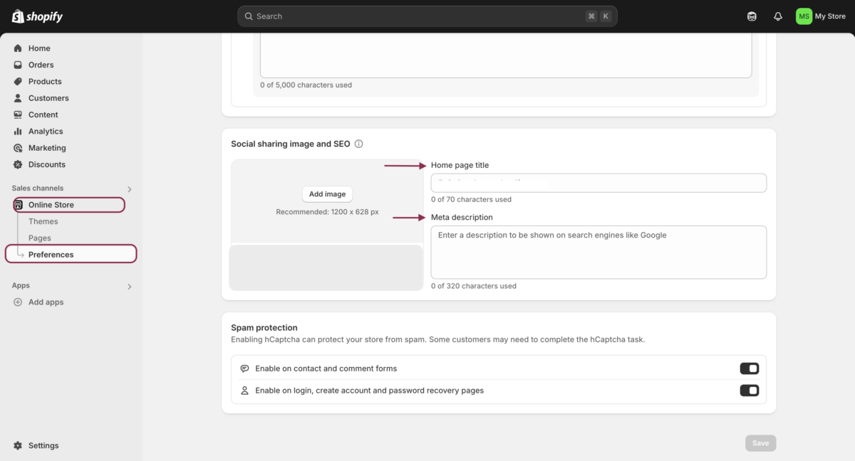 Shopify SEO