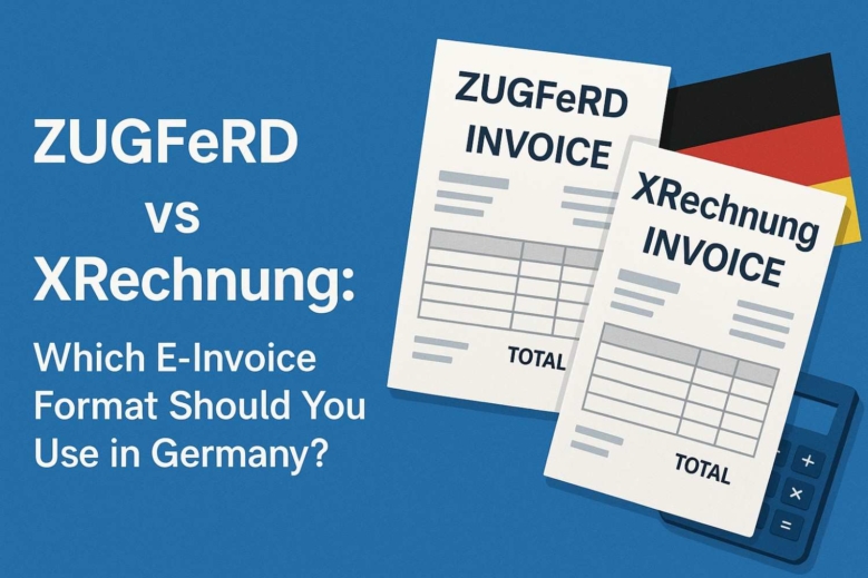 ZUGFeRD vs XRechnung: Which E-Invoice Format Should You Use in Germany?