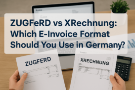 ZUGFeRD vs XRechnung: Which E-Invoice Format Should You Use in Germany?