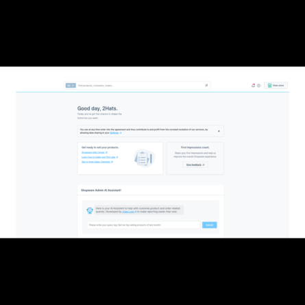 Preview button for administration