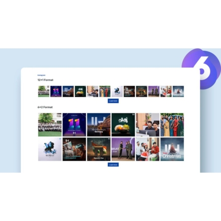 Instagram Elements: Feed Grid for Shopping
